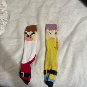 Disney Doppy and Grumpy socks